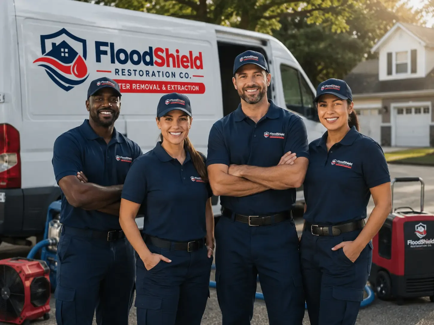 Flood Damage Restoration company in Estherwood, LA